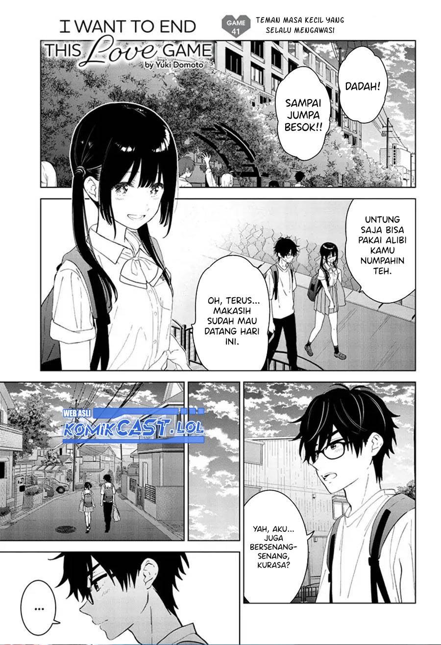 Aishiteru Game wo Owarasetai Chapter 41