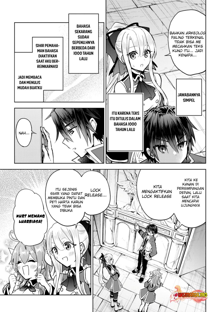 Nishuume Cheat no Tensei Madoushi 〜Saikyou ga 1000-nengo ni Tensei Shitara, Jinsei Yoyū Sugimashita〜 Chapter 10.2