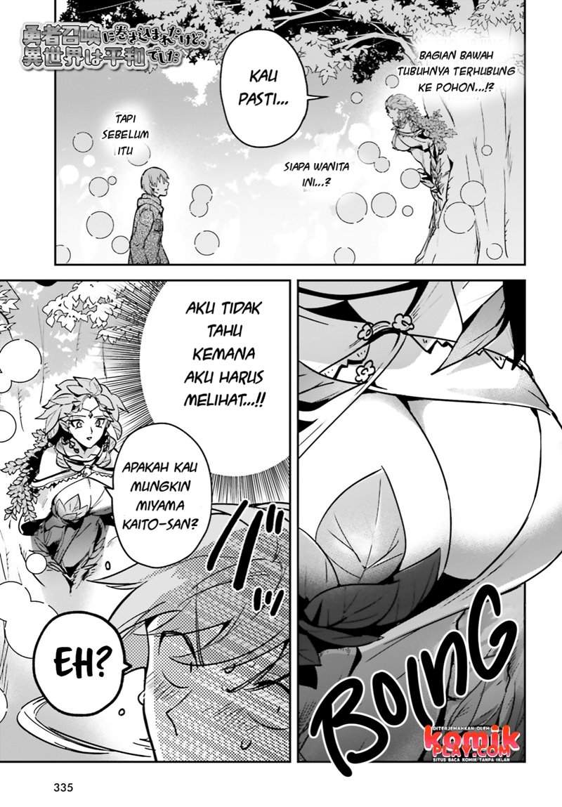 Yuusha Shoukan ni Makikomareta kedo, Isekai wa Heiwa deshita Chapter 25