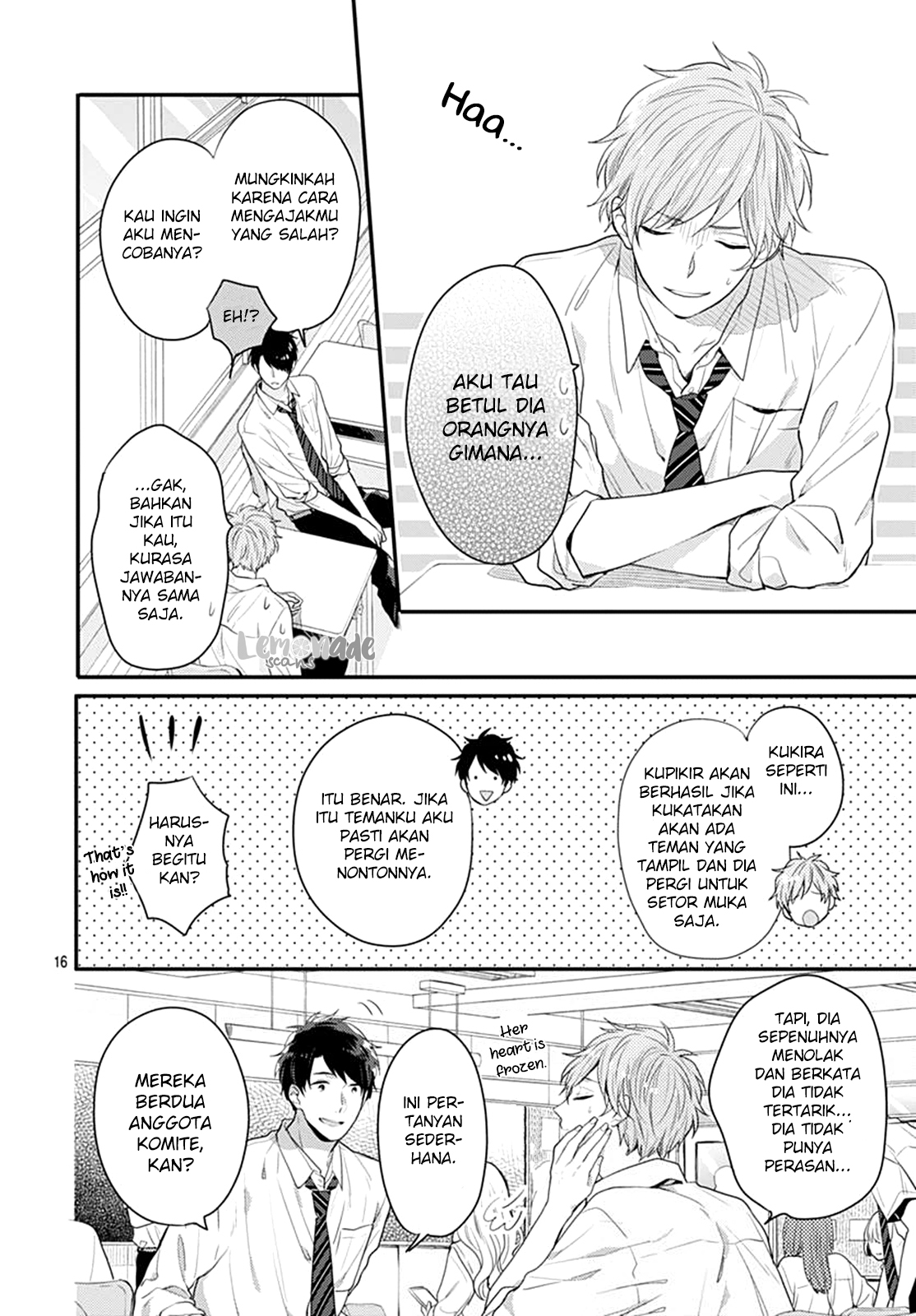 Koi wo Shiranai Bokutachi wa Chapter 4