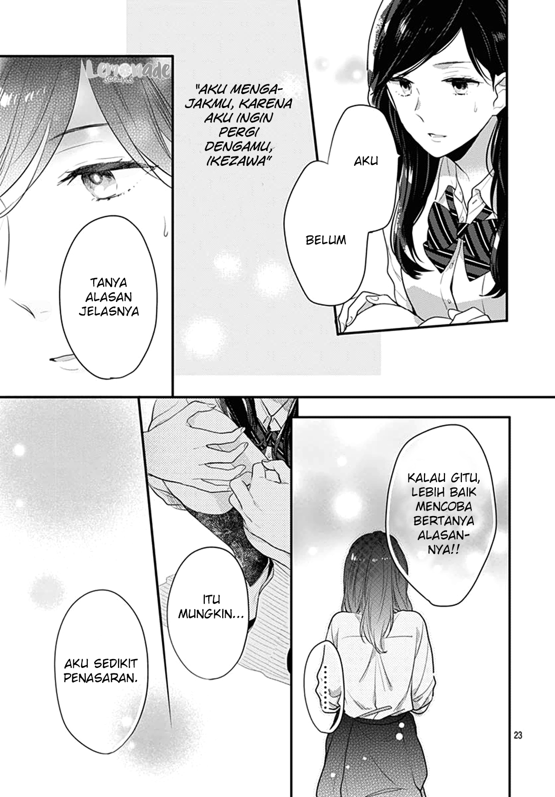 Koi wo Shiranai Bokutachi wa Chapter 4