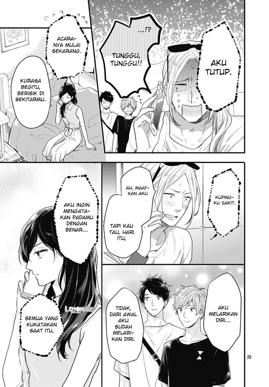 Koi wo Shiranai Bokutachi wa Chapter 5