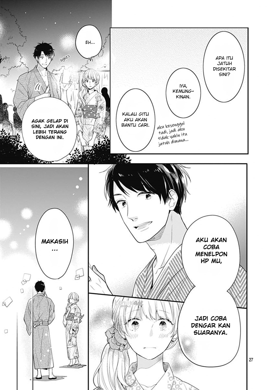 Koi wo Shiranai Bokutachi wa Chapter 6