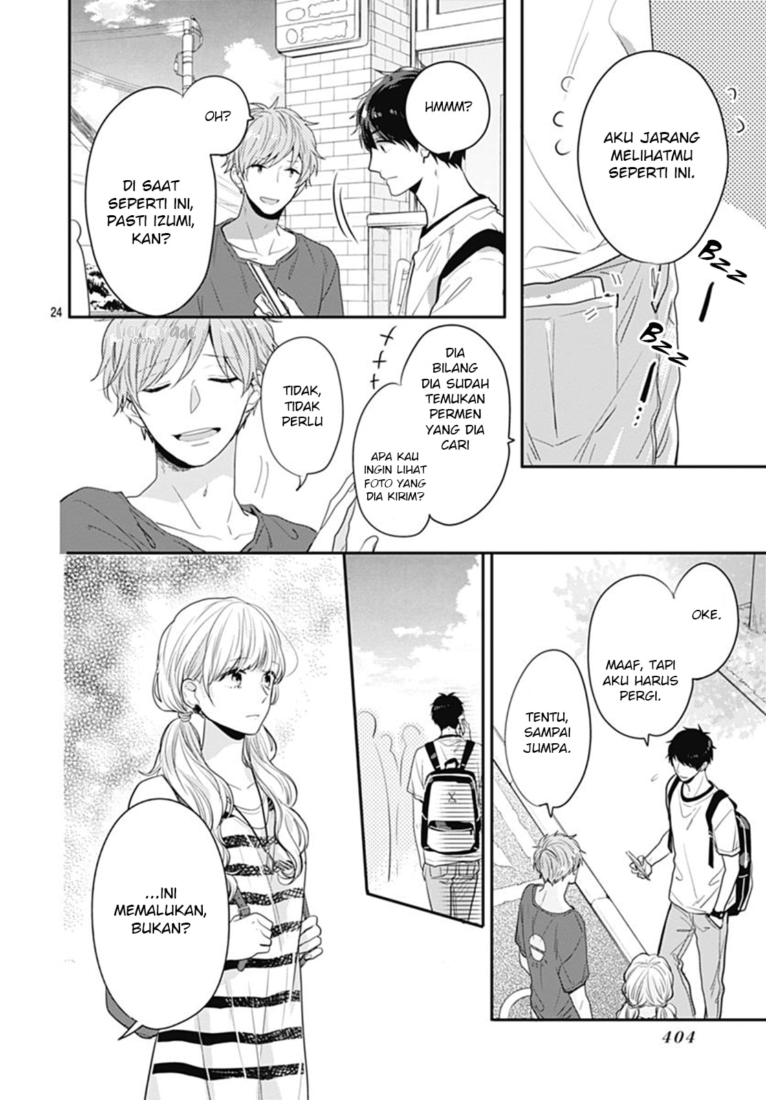 Koi wo Shiranai Bokutachi wa Chapter 7