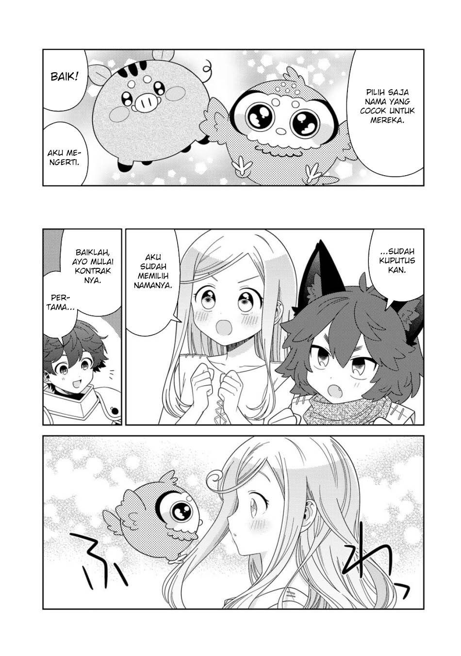 Seirei-tachi no Rakuen to Risou no Isekai Seikatsu Chapter 59