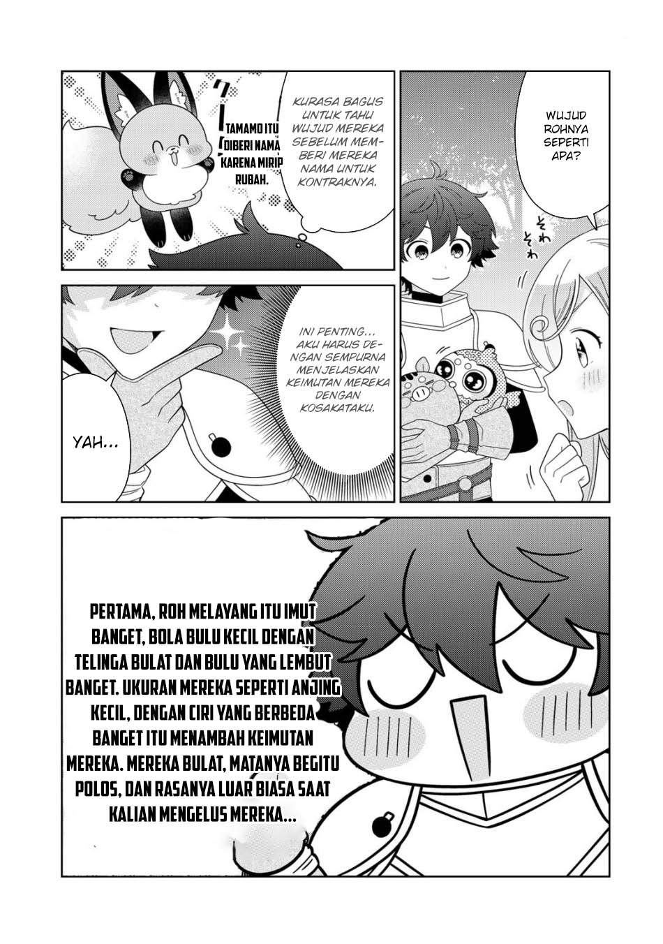 Seirei-tachi no Rakuen to Risou no Isekai Seikatsu Chapter 59