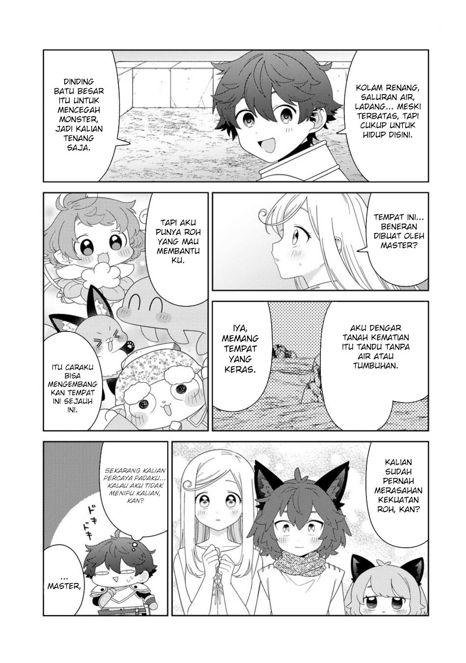 Seirei-tachi no Rakuen to Risou no Isekai Seikatsu Chapter 60