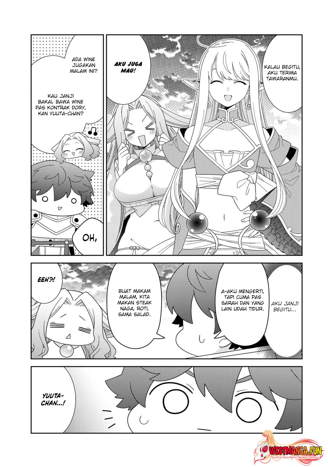 Seirei-tachi no Rakuen to Risou no Isekai Seikatsu Chapter 66