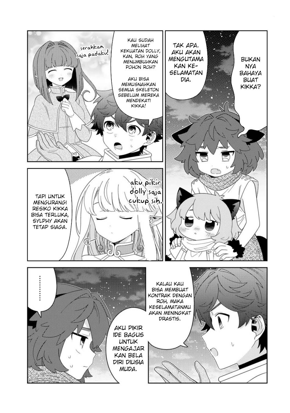 Seirei-tachi no Rakuen to Risou no Isekai Seikatsu Chapter 67