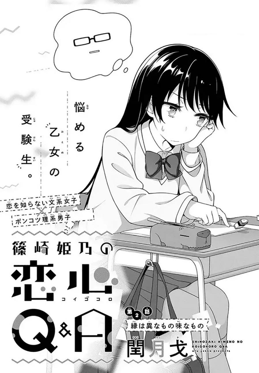 Shinozaki Himeno’s Love Q&A Chapter 2