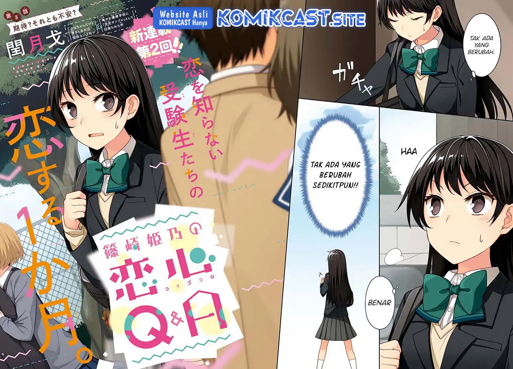 Shinozaki Himeno’s Love Q&A Chapter 3