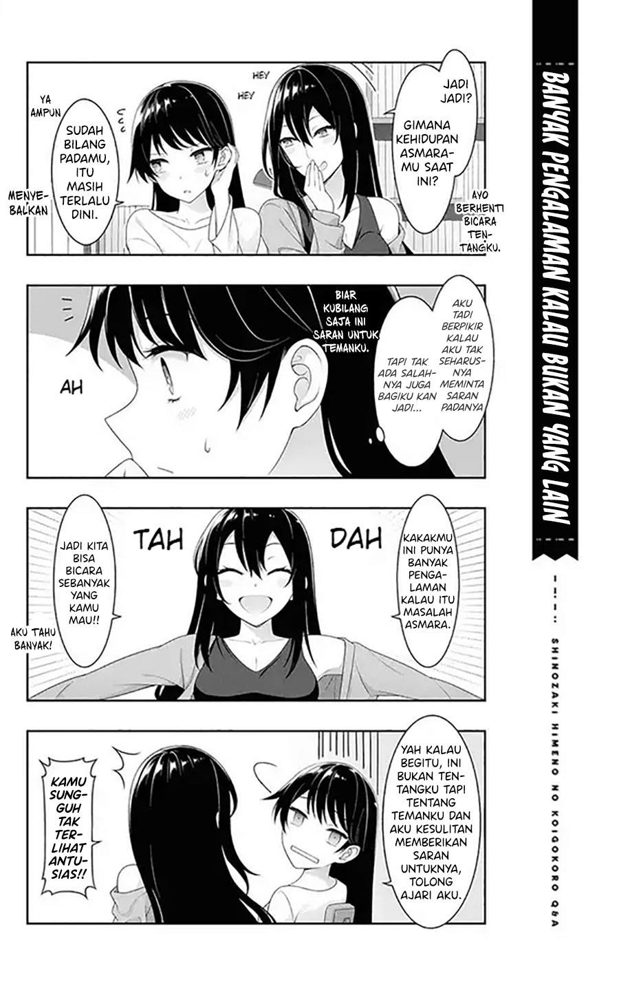 Shinozaki Himeno’s Love Q&A Chapter 5