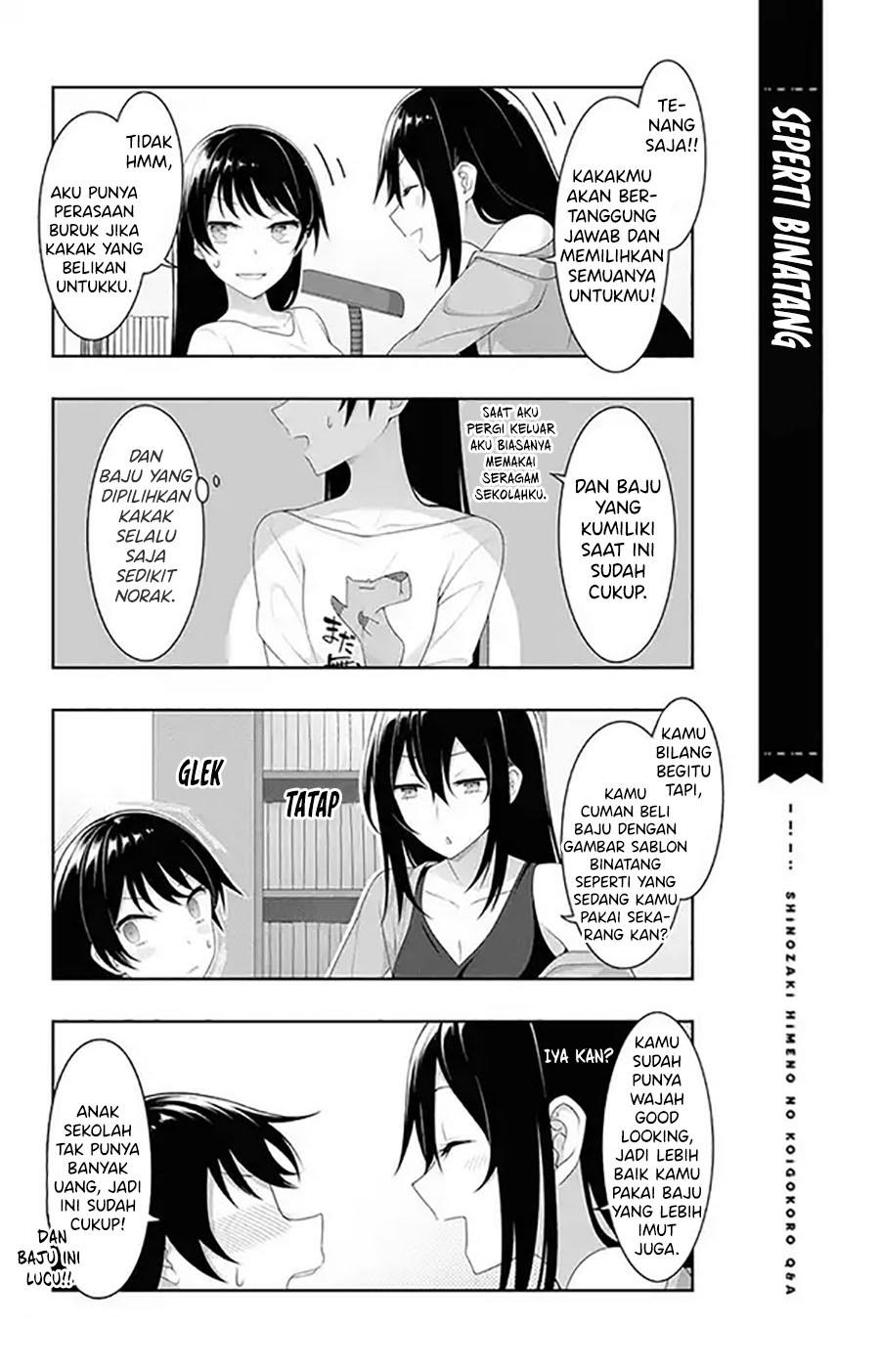 Shinozaki Himeno’s Love Q&A Chapter 5