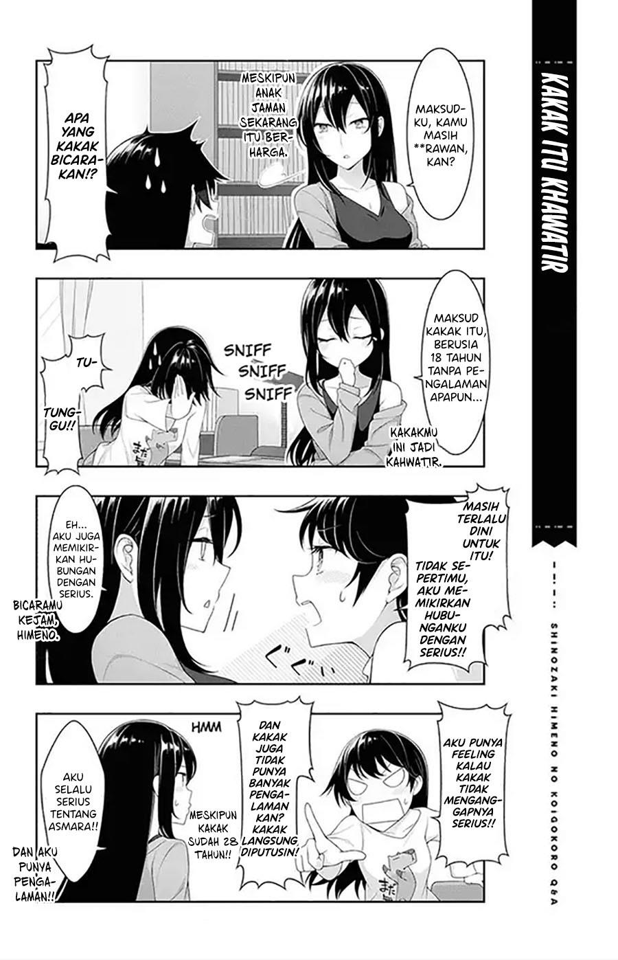 Shinozaki Himeno’s Love Q&A Chapter 5