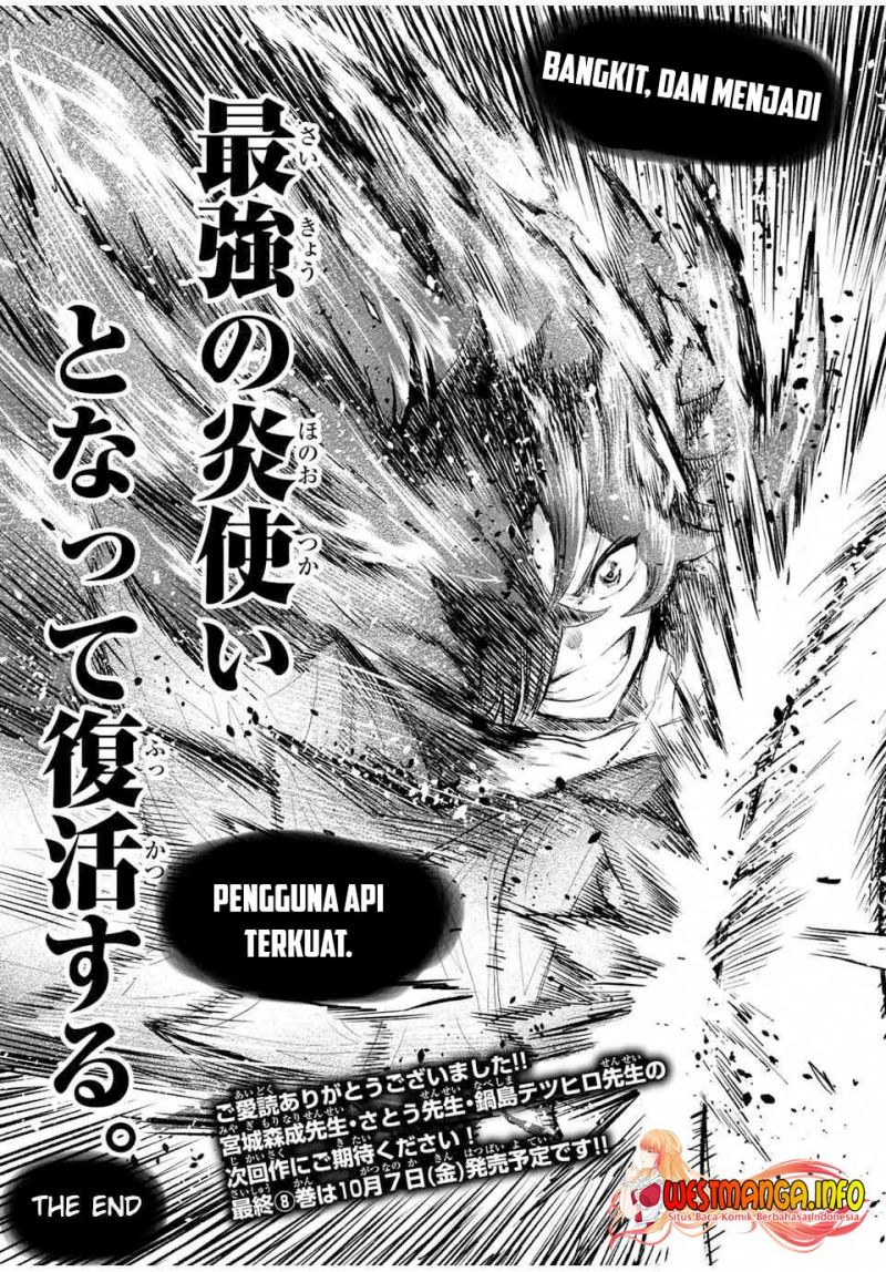 Jigoku no Gouka de Yaka re Tsuzuketa Shounen. Saikyou no Honou Tsukai to Natte Fukkatsu Suru. Chapter 105