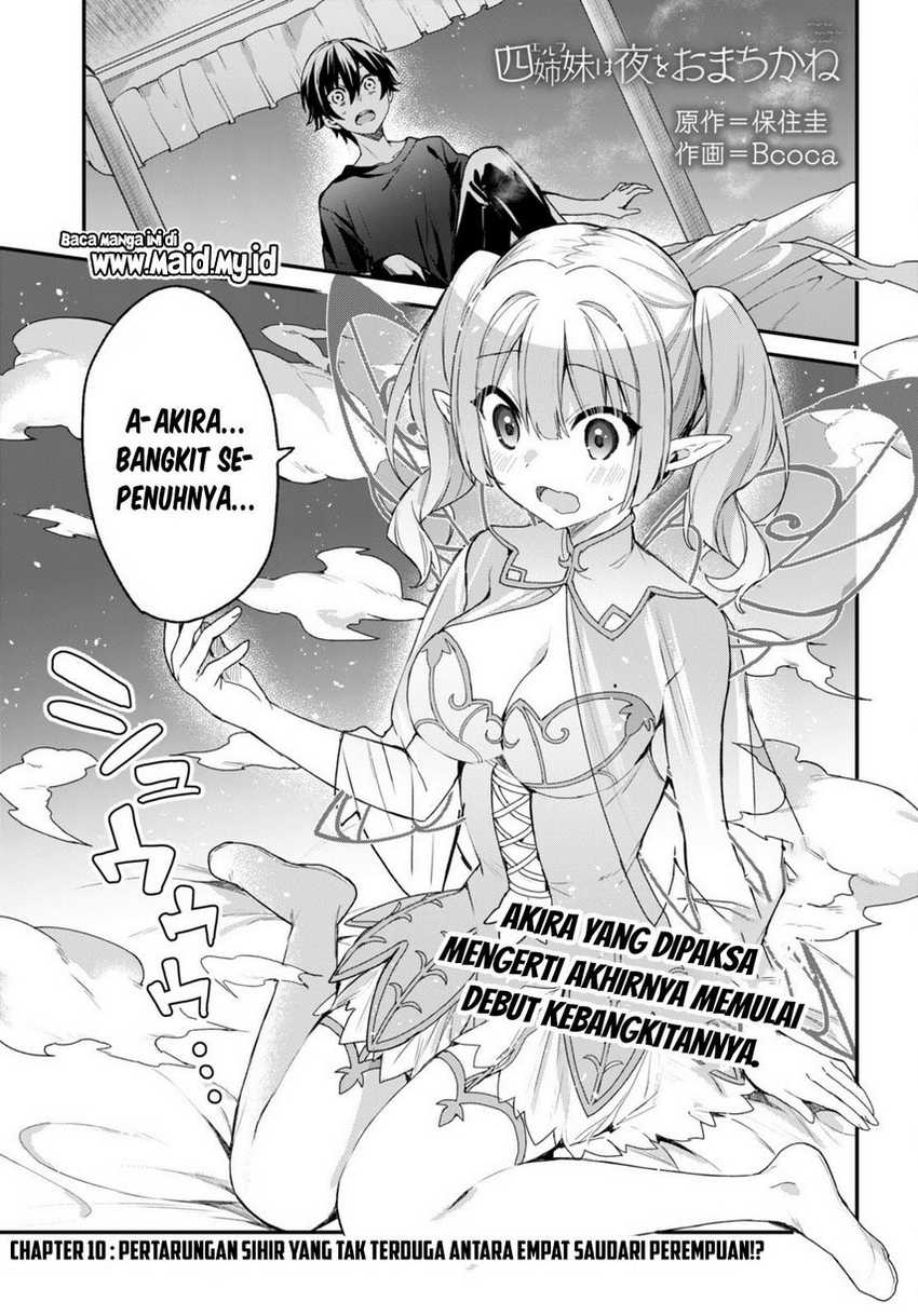 Yonshimai wa Yoru wo Omachikane Chapter 10