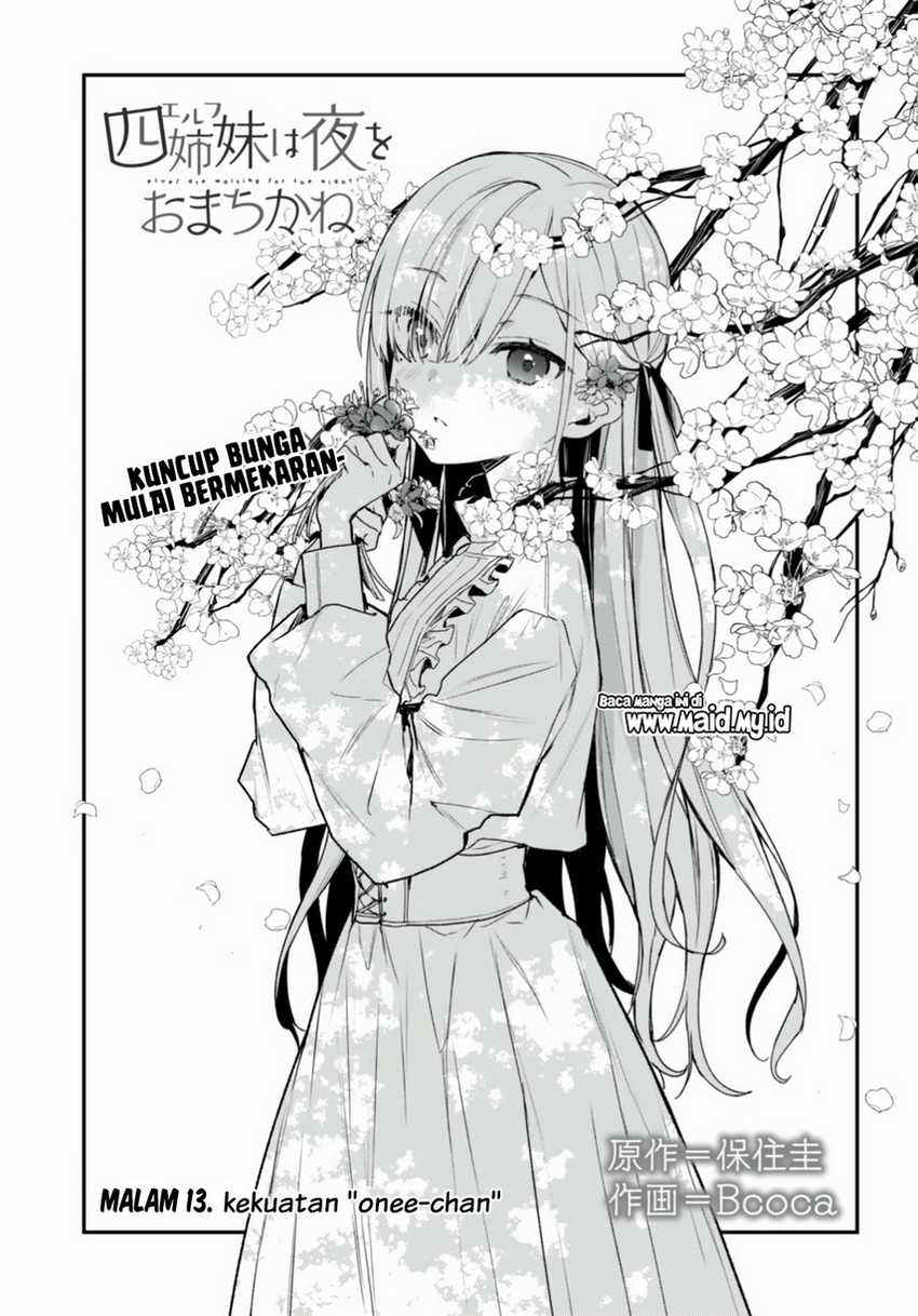 Yonshimai wa Yoru wo Omachikane Chapter 13