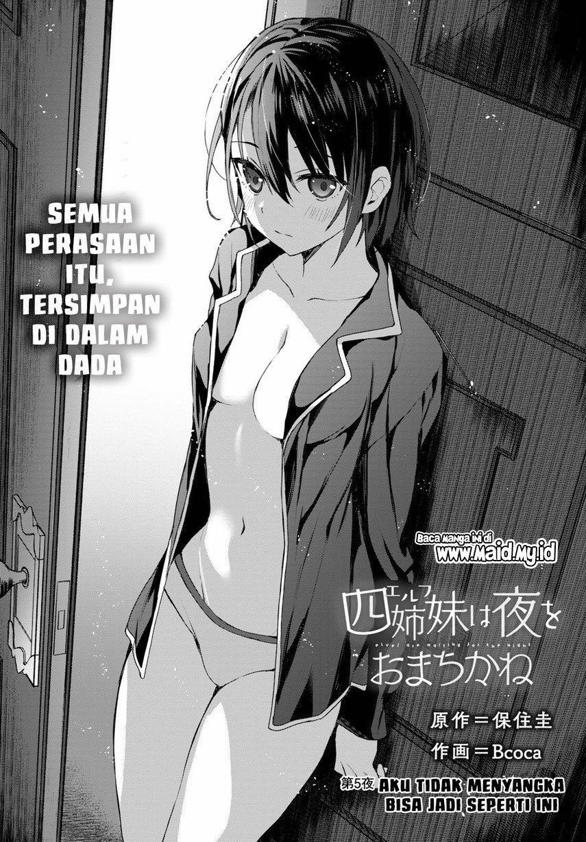 Yonshimai wa Yoru wo Omachikane Chapter 5