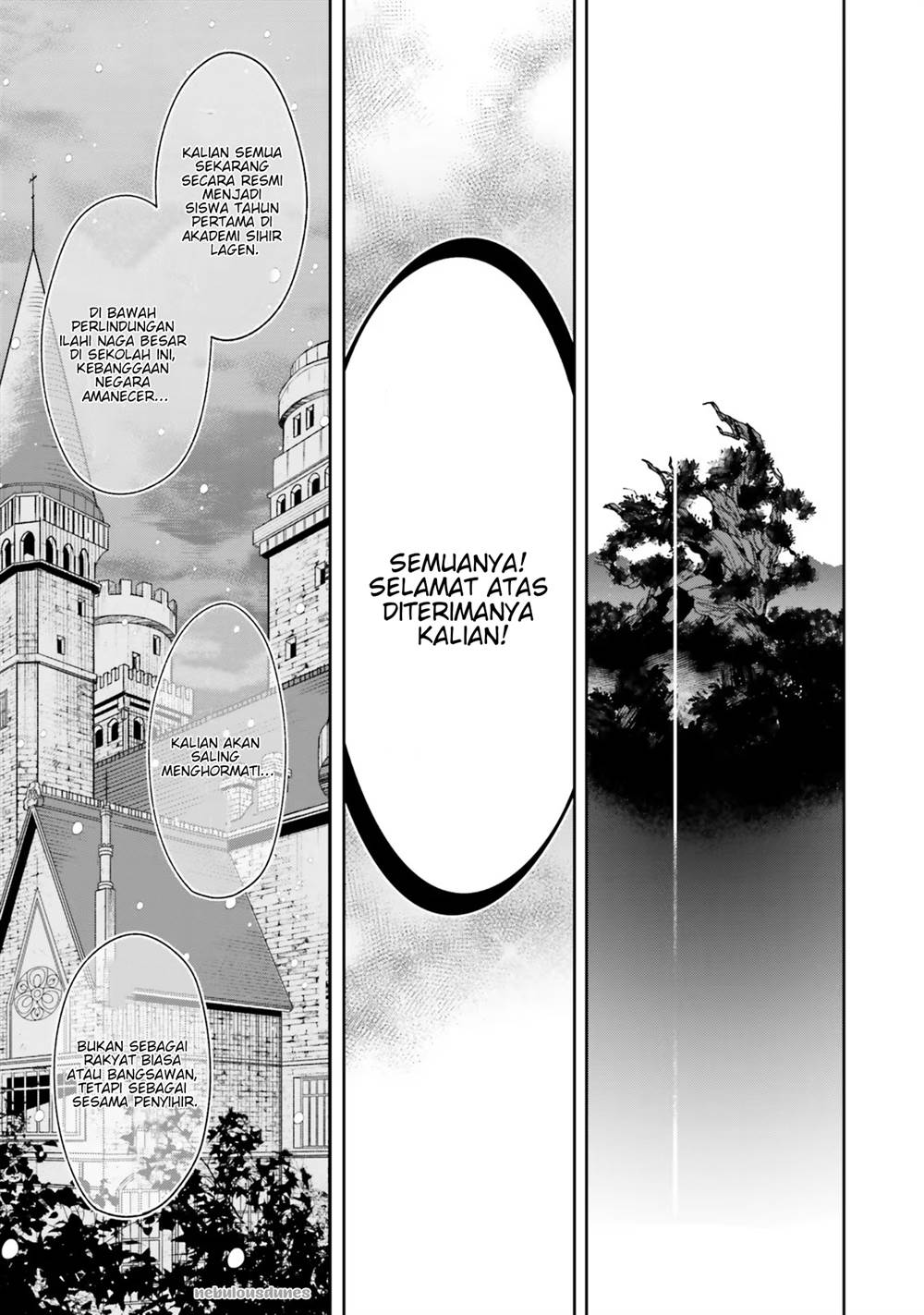 Shi ni Modori no Mahou Gakkou Seikatsu wo, Moto Koibito to Prologue Kara (Tadashi, Koukando wa Zero) Chapter 1