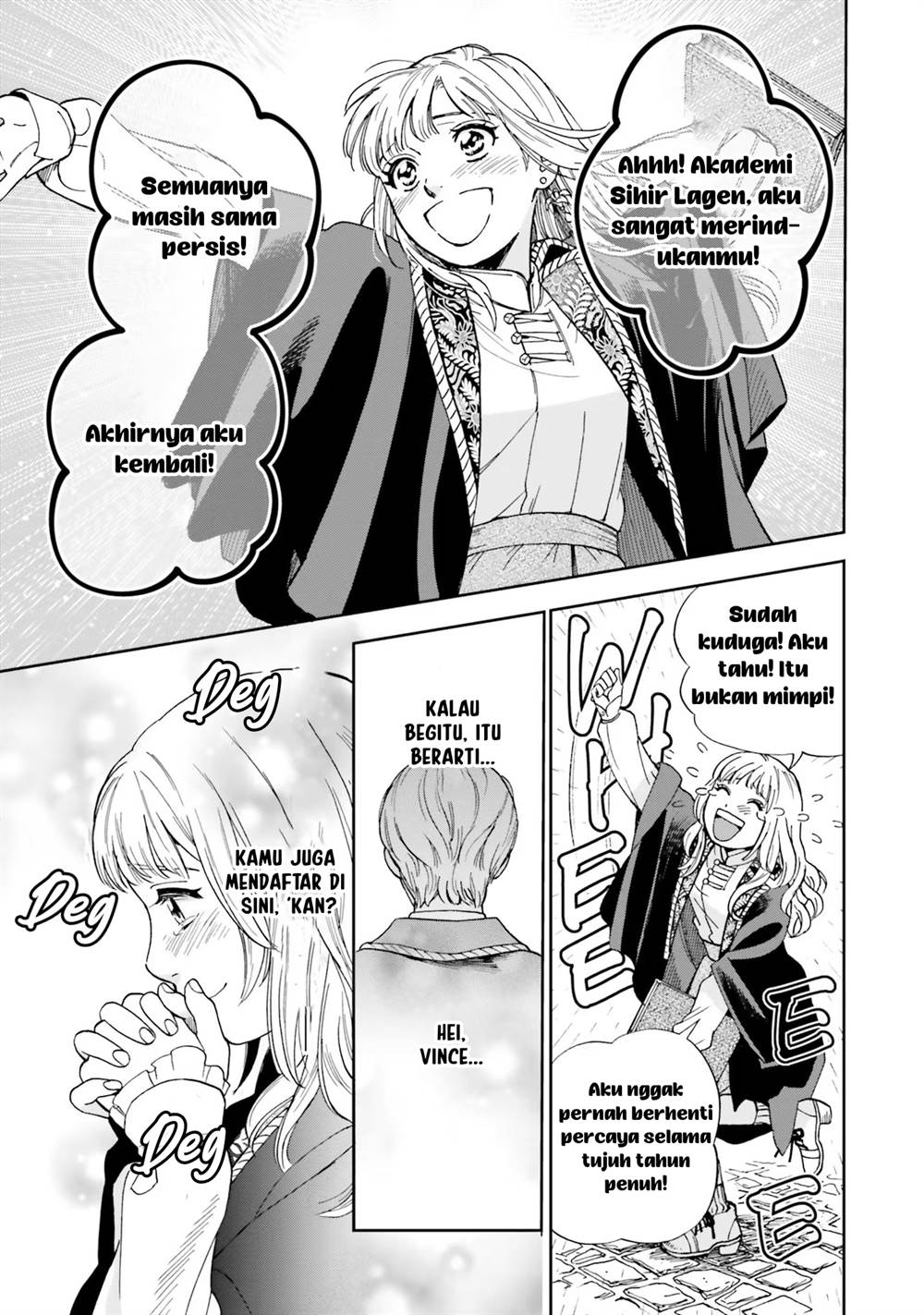 Shi ni Modori no Mahou Gakkou Seikatsu wo, Moto Koibito to Prologue Kara (Tadashi, Koukando wa Zero) Chapter 1