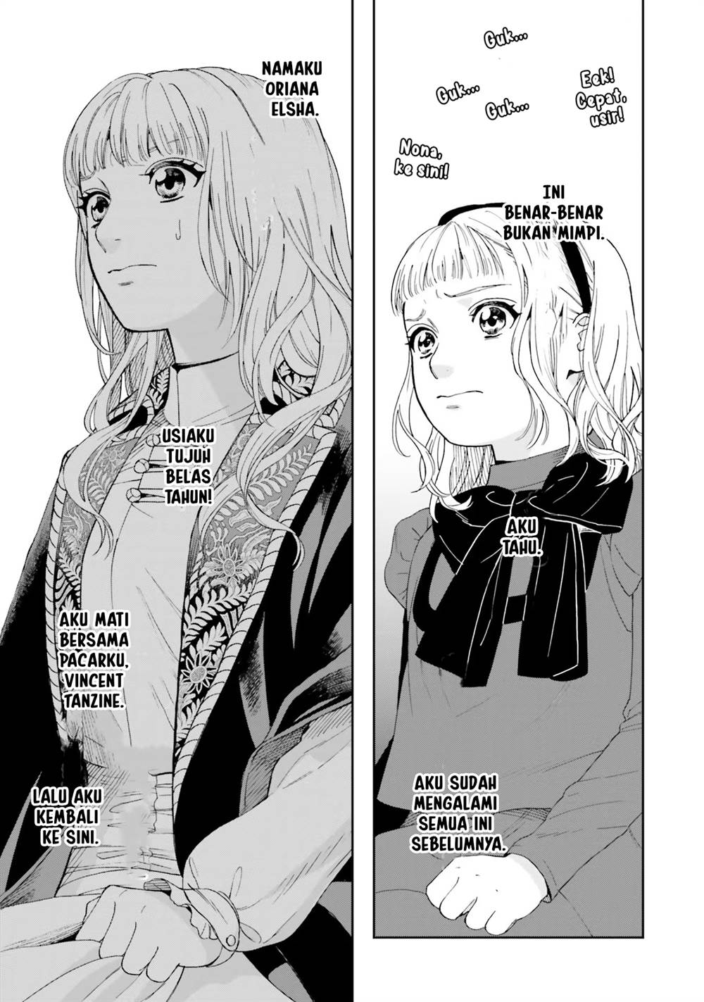 Shi ni Modori no Mahou Gakkou Seikatsu wo, Moto Koibito to Prologue Kara (Tadashi, Koukando wa Zero) Chapter 1