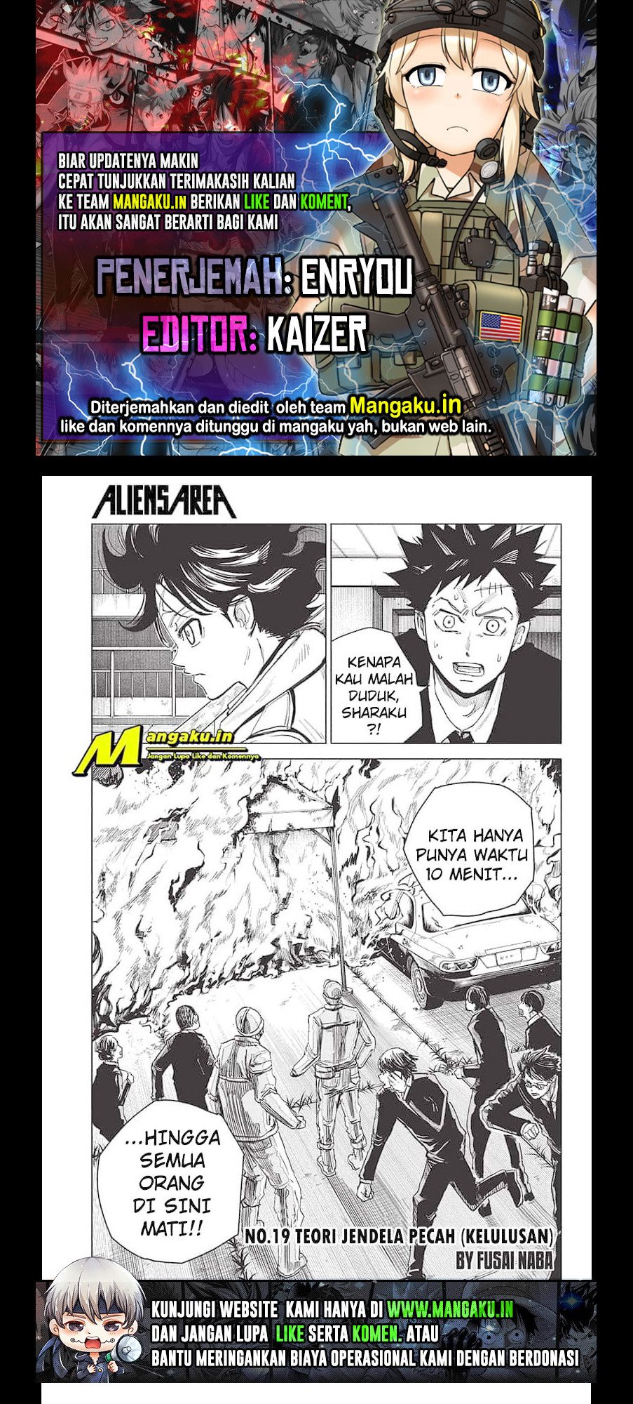 ALIENS AREA Chapter 19