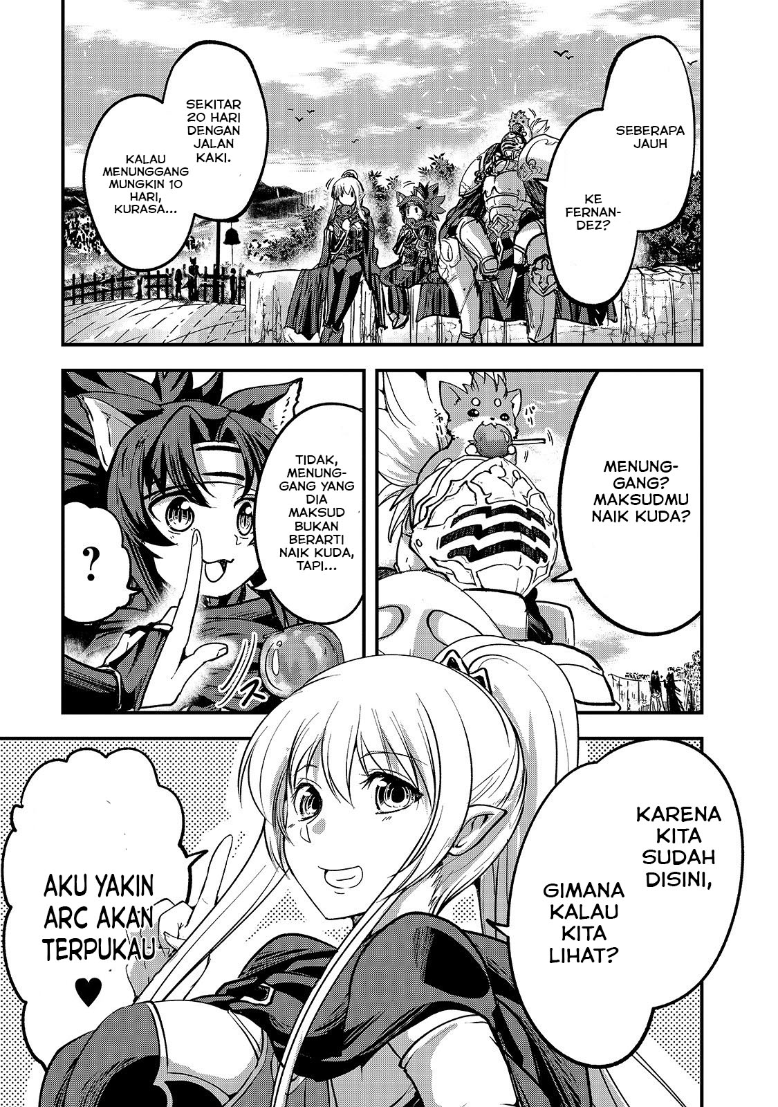 Gaikotsu Kishi-sama Tadaima Isekai e o Dekake-chuu Chapter 27