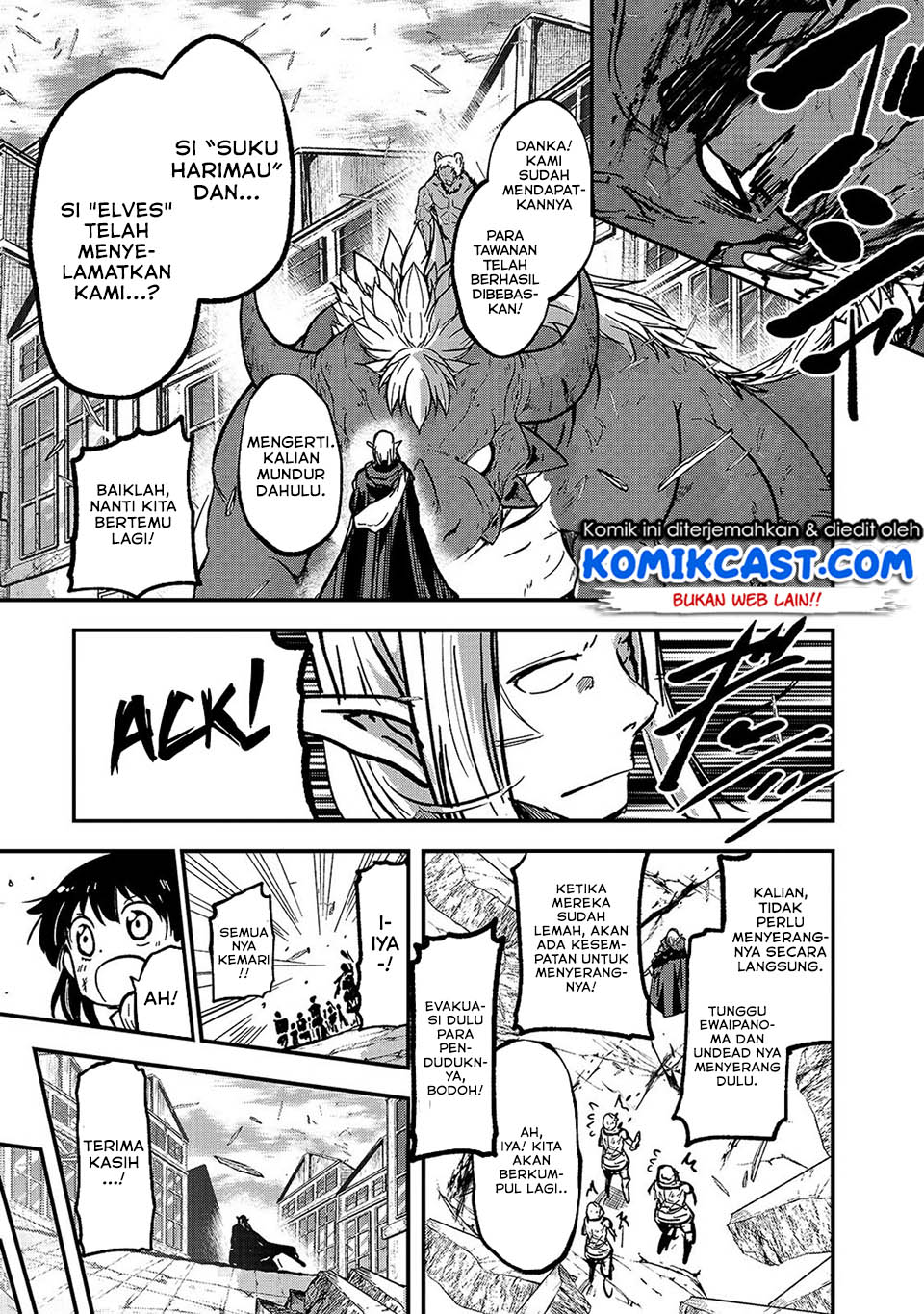 Gaikotsu Kishi-sama Tadaima Isekai e o Dekake-chuu Chapter 32