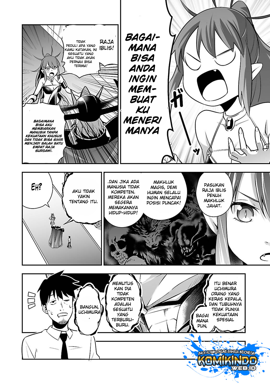 Salaryman ga Isekai ni Ittara Shitennou ni Natta Hanashi Chapter 1