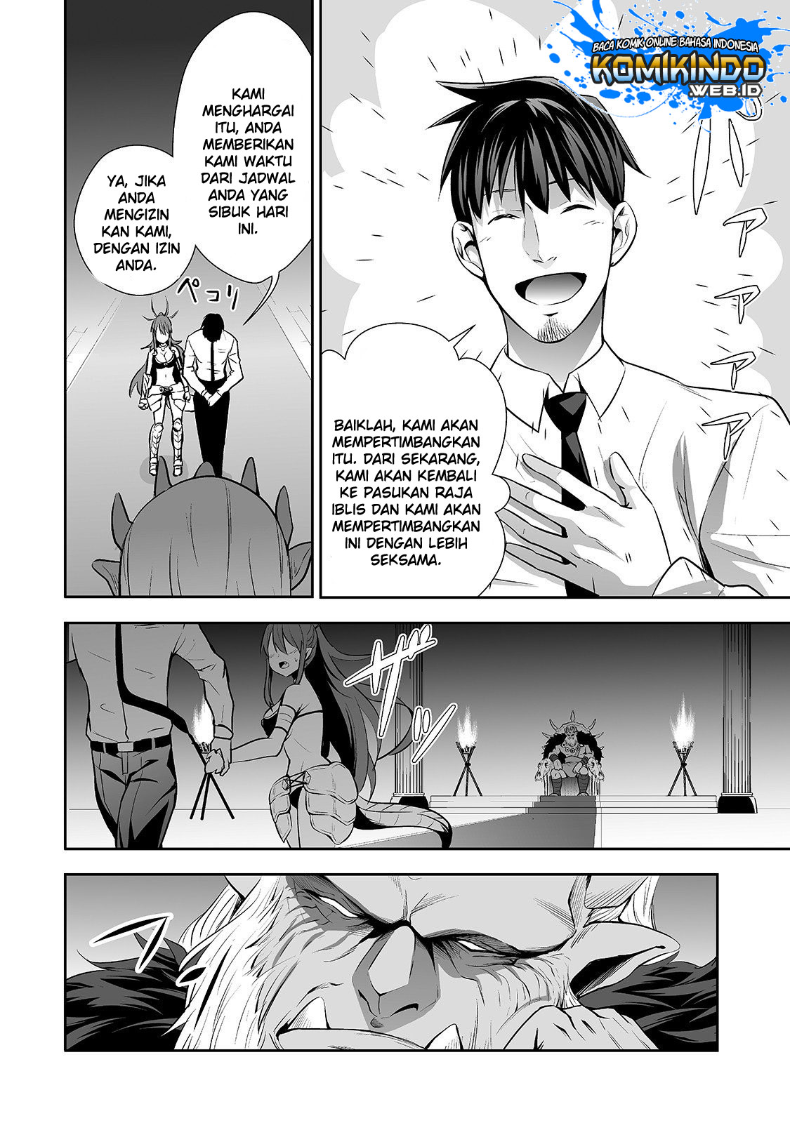 Salaryman ga Isekai ni Ittara Shitennou ni Natta Hanashi Chapter 4