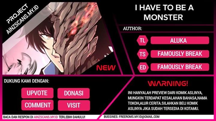 I Have to Be a Monster Chapter 4