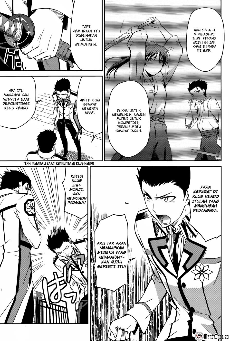 Mahouka Koukou no Rettousei Chapter 21