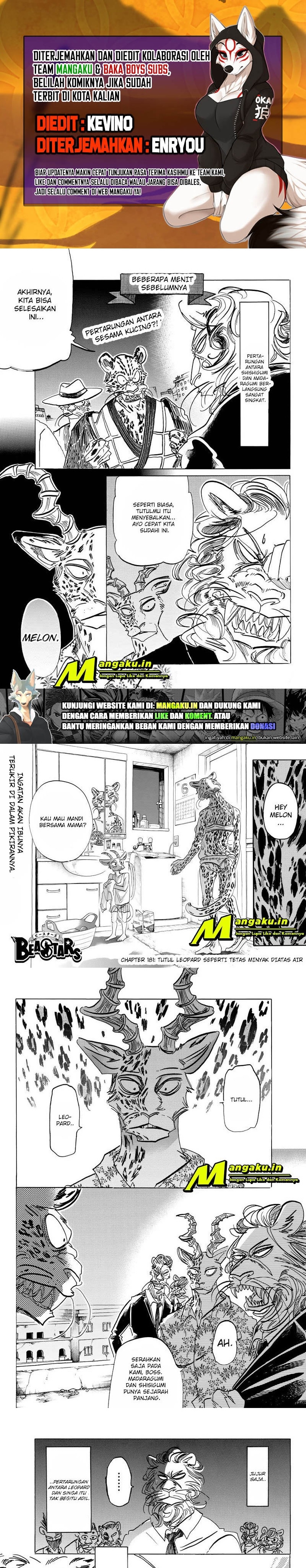 Beastars Chapter 181