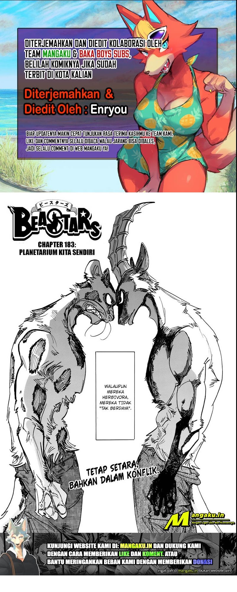 Beastars Chapter 183