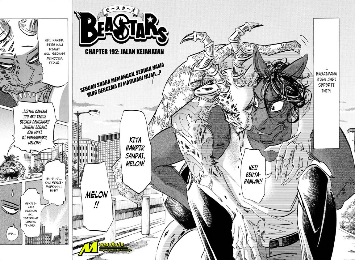 Beastars Chapter 192