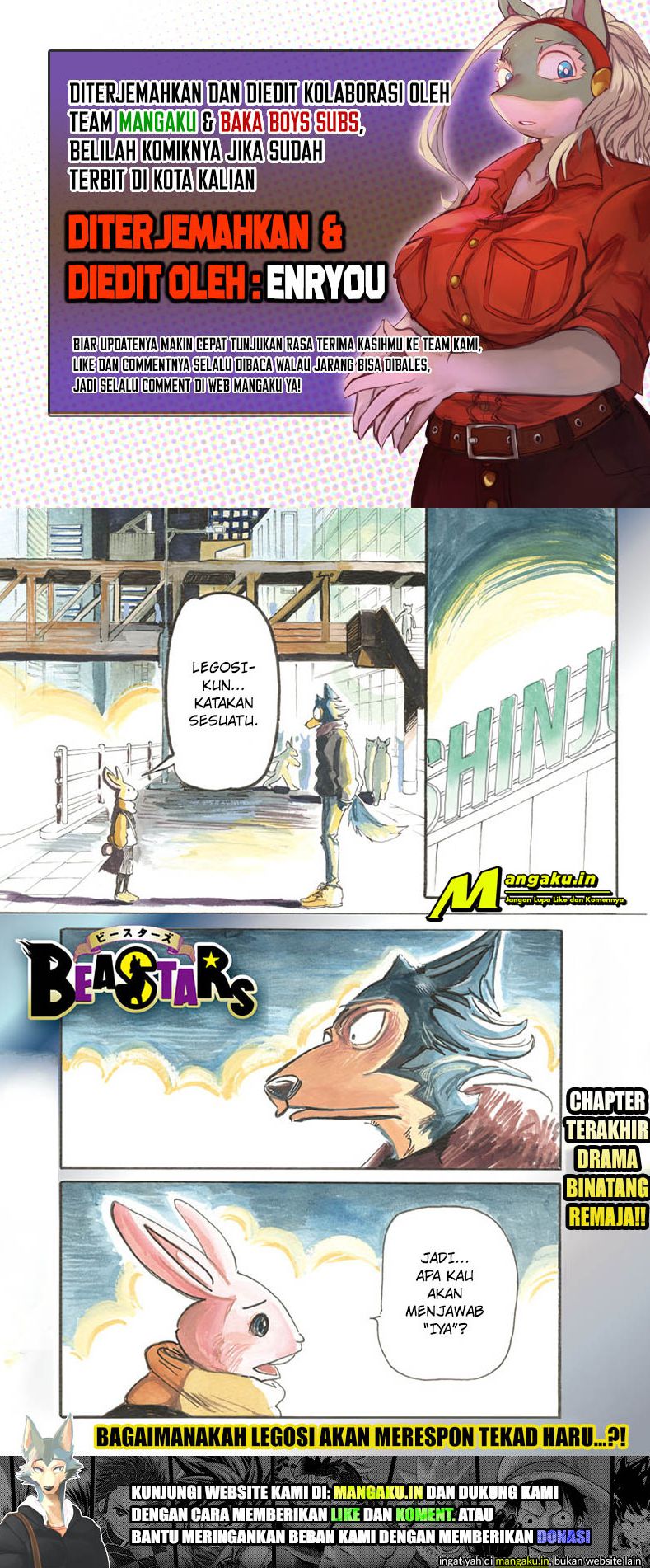 Beastars Chapter 196