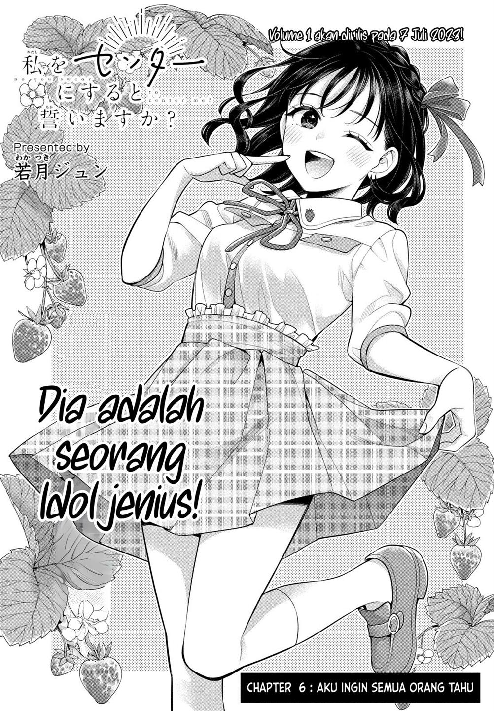 Watashi wo Center ni suru to Chikaimasu ka? Chapter 6