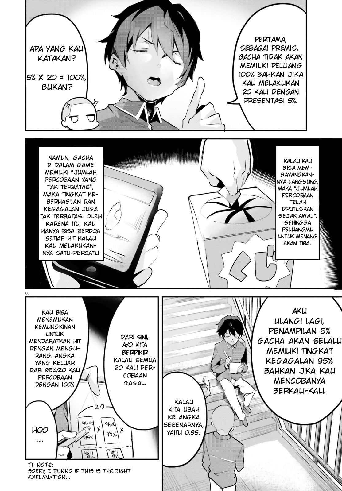 Suuji de Sukuu! Jakushou Kokka Chapter 1