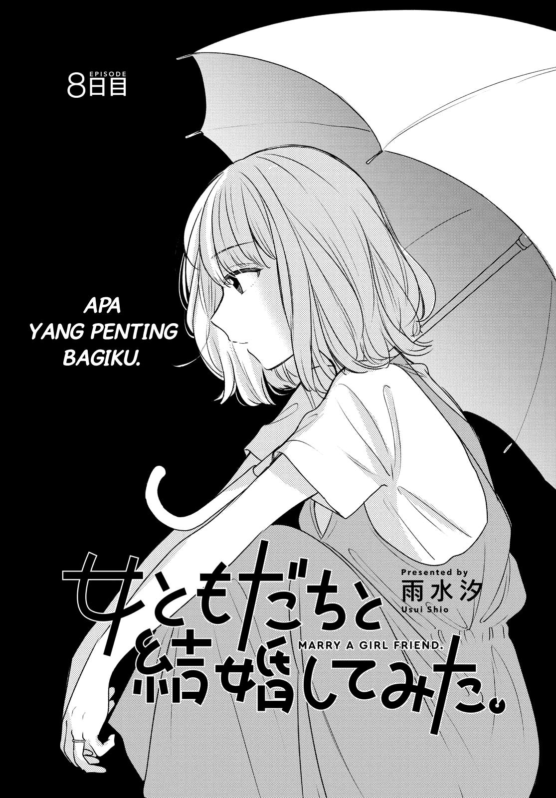 Onna Tomodachi to Kekkon Shitemita Chapter 8