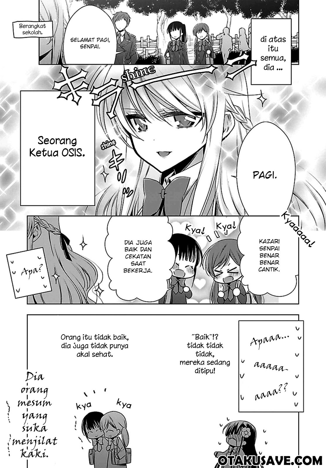 Kyuuketsuki-chan to Kouhai-chan Chapter 2