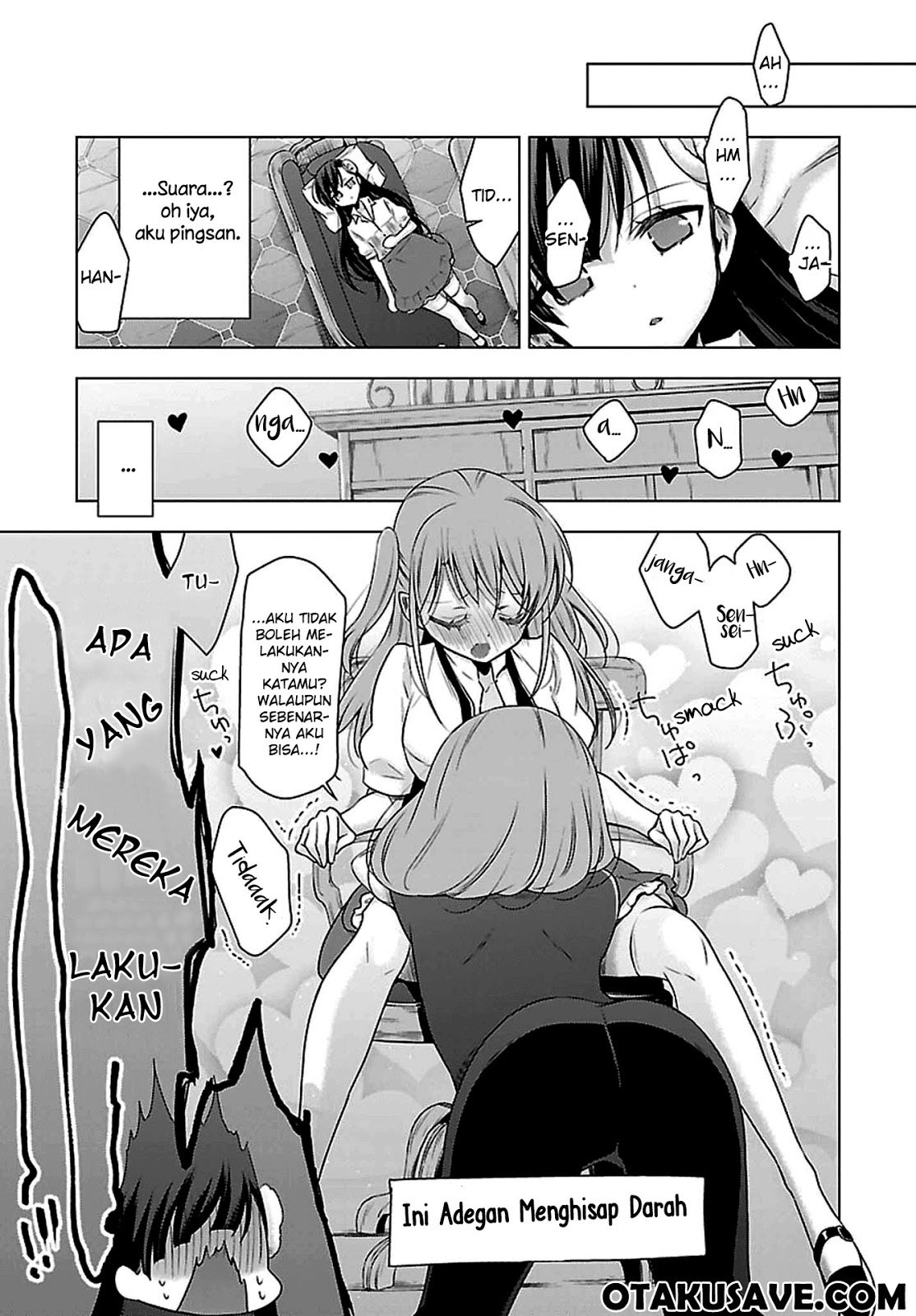 Kyuuketsuki-chan to Kouhai-chan Chapter 7