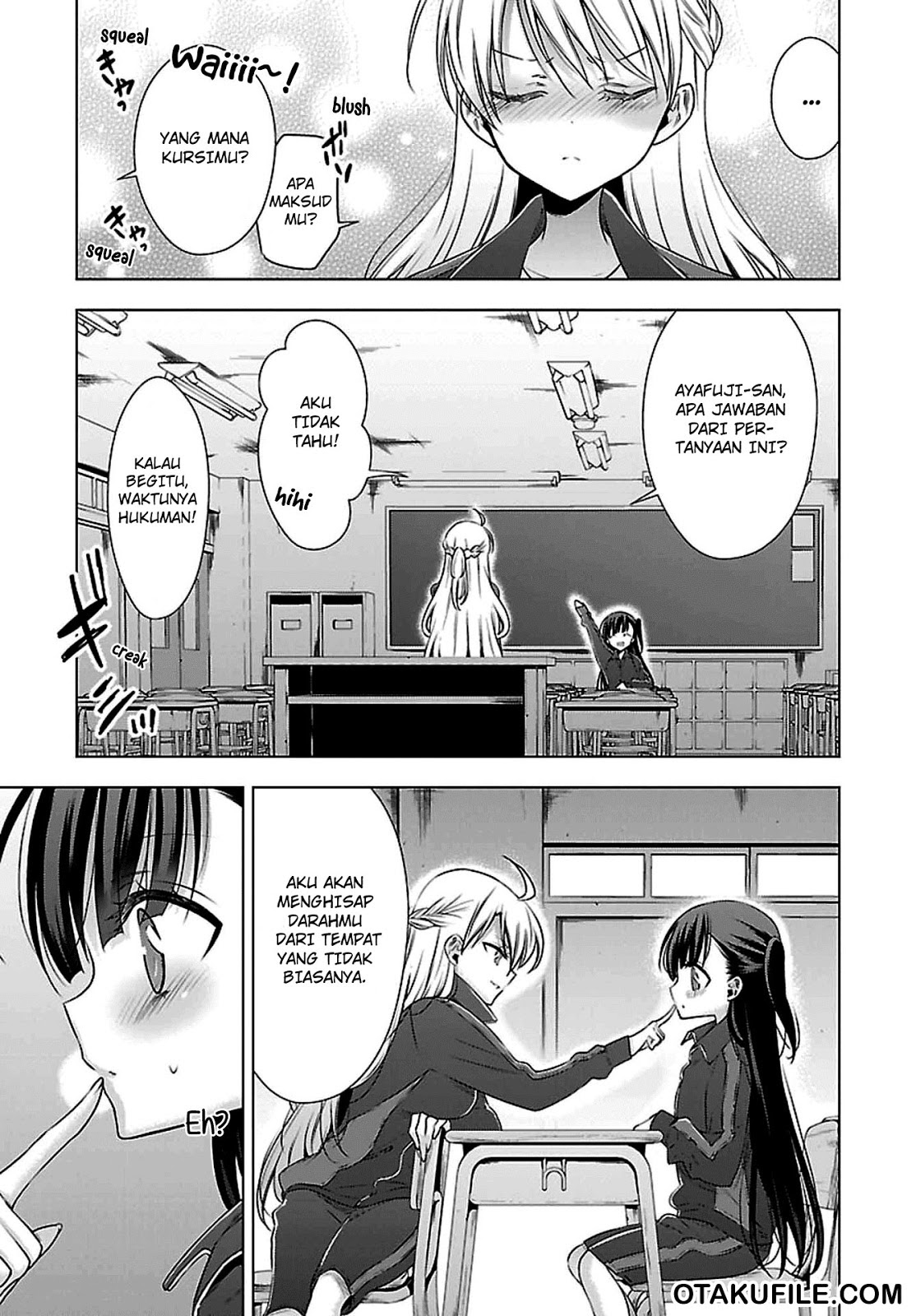 Kyuuketsuki-chan to Kouhai-chan Chapter 9