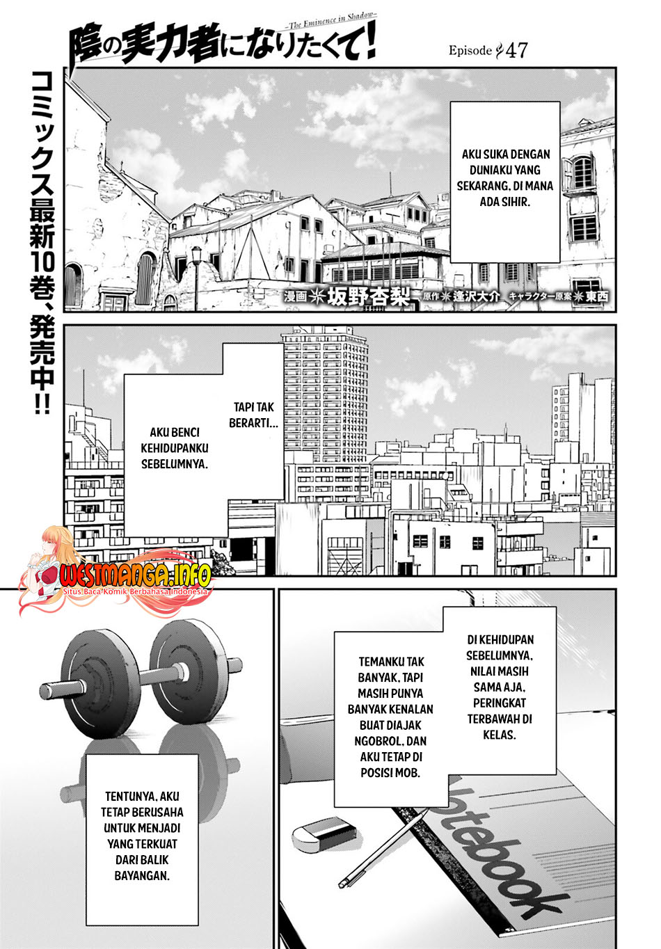 Kage no Jitsuryokusha ni Naritakute Chapter 47