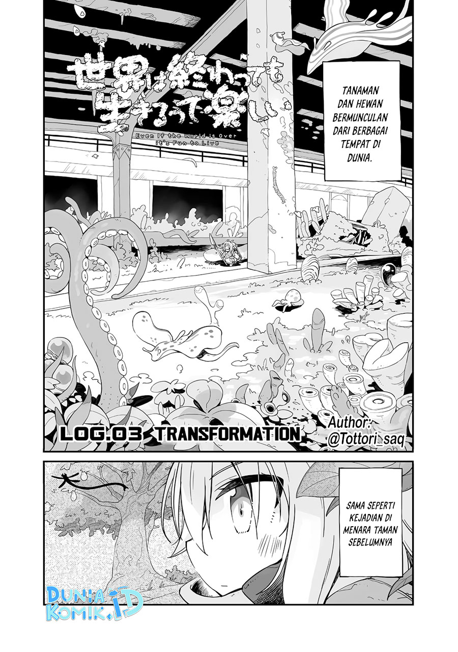 Sekai wa Owattemo Ikirutte Tanoshi Chapter 3