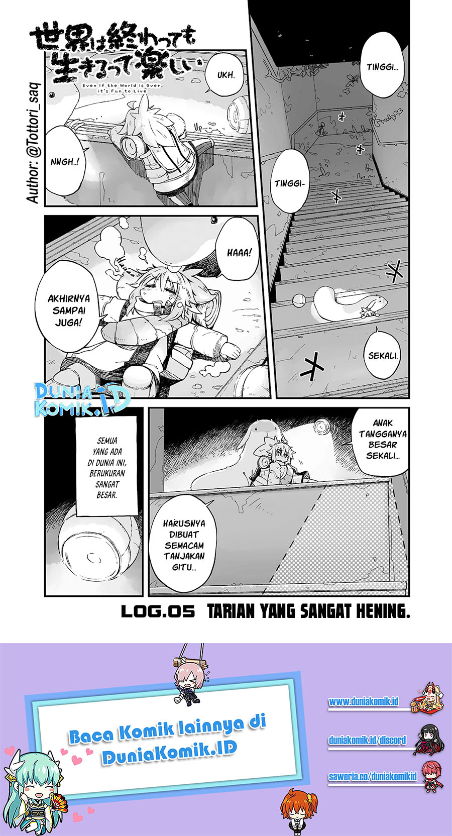 Sekai wa Owattemo Ikirutte Tanoshi Chapter 5