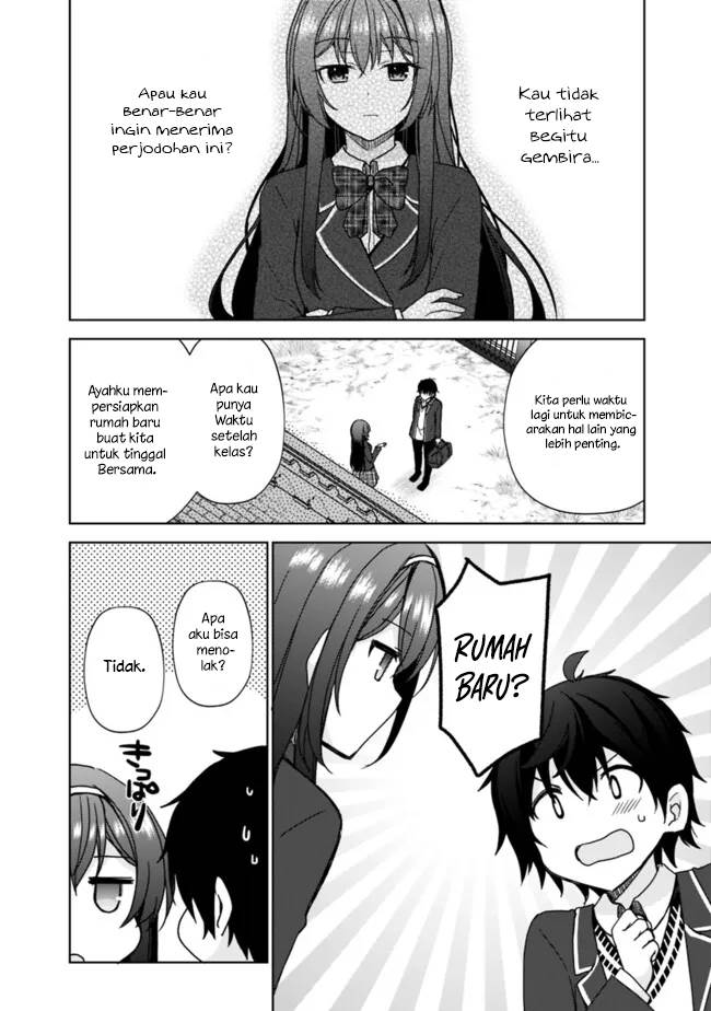 Iinazuke ga Dekita to Omottara, Sono Iinazuke ga Gakkou de Yuumei na “Akuyaku Reijou” Dattan dakedo, Dou Sureba Ii? Chapter 1.1