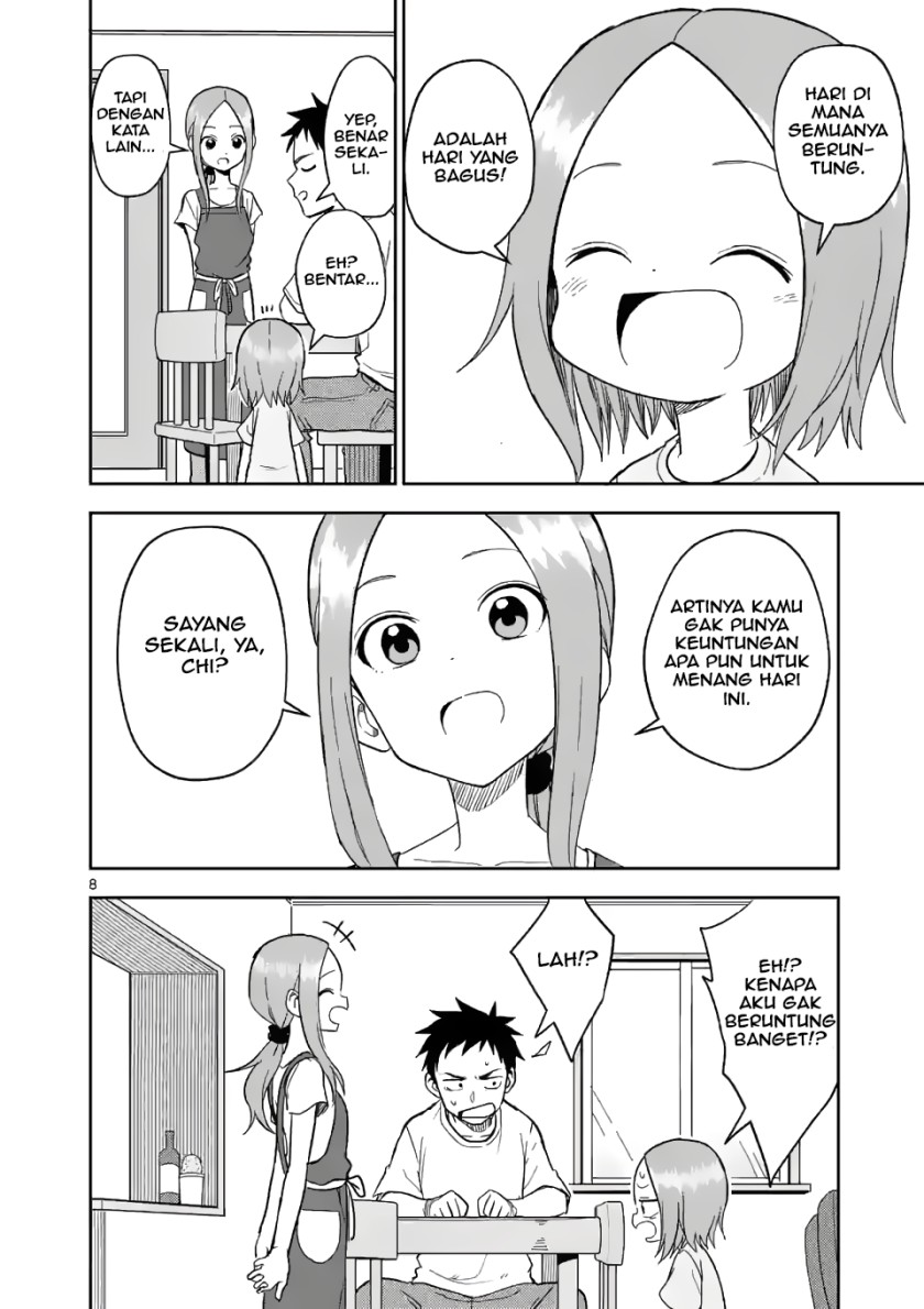 Karakai Jouzu no (Moto) Takagi-san Chapter 155