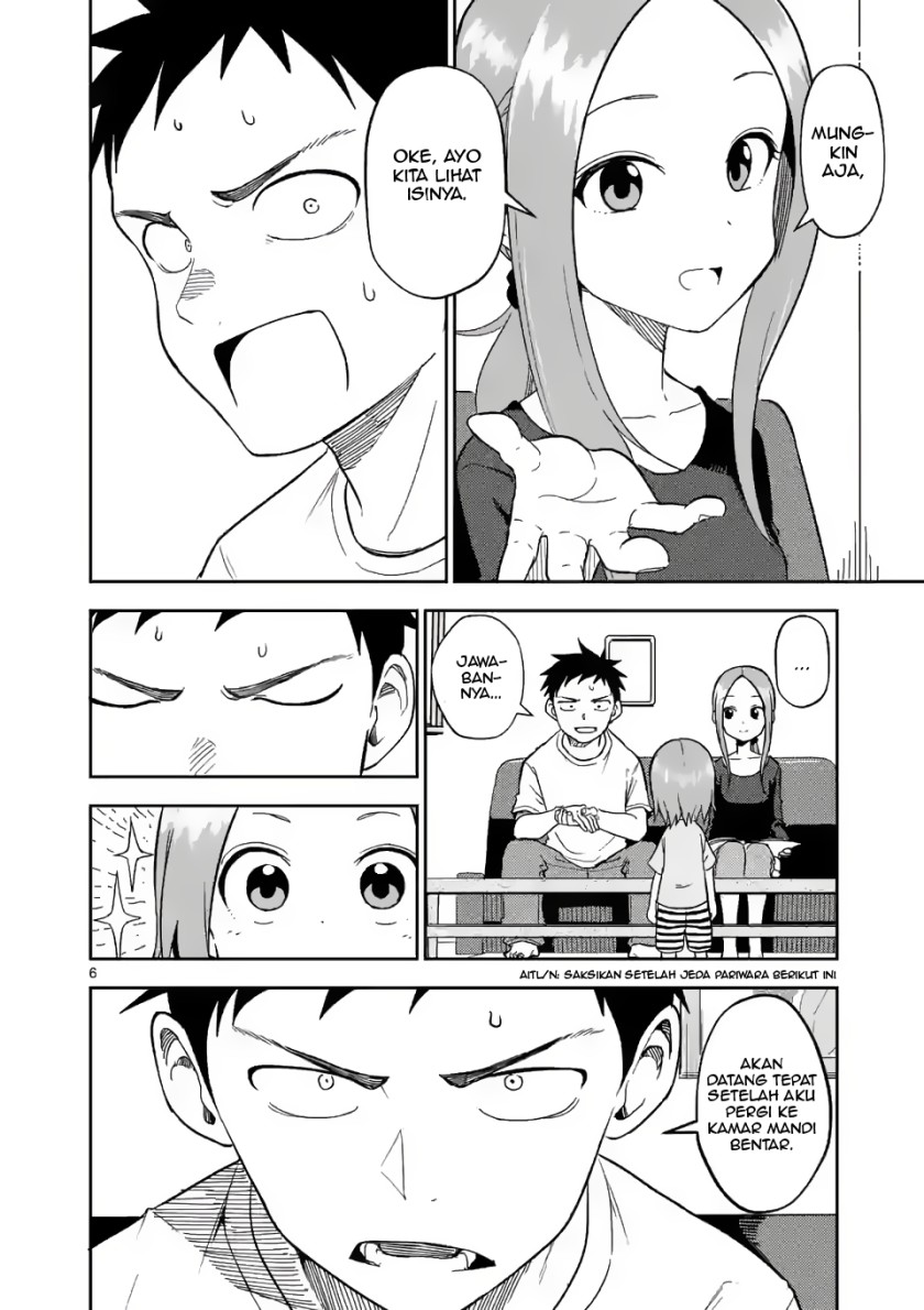 Karakai Jouzu no (Moto) Takagi-san Chapter 157