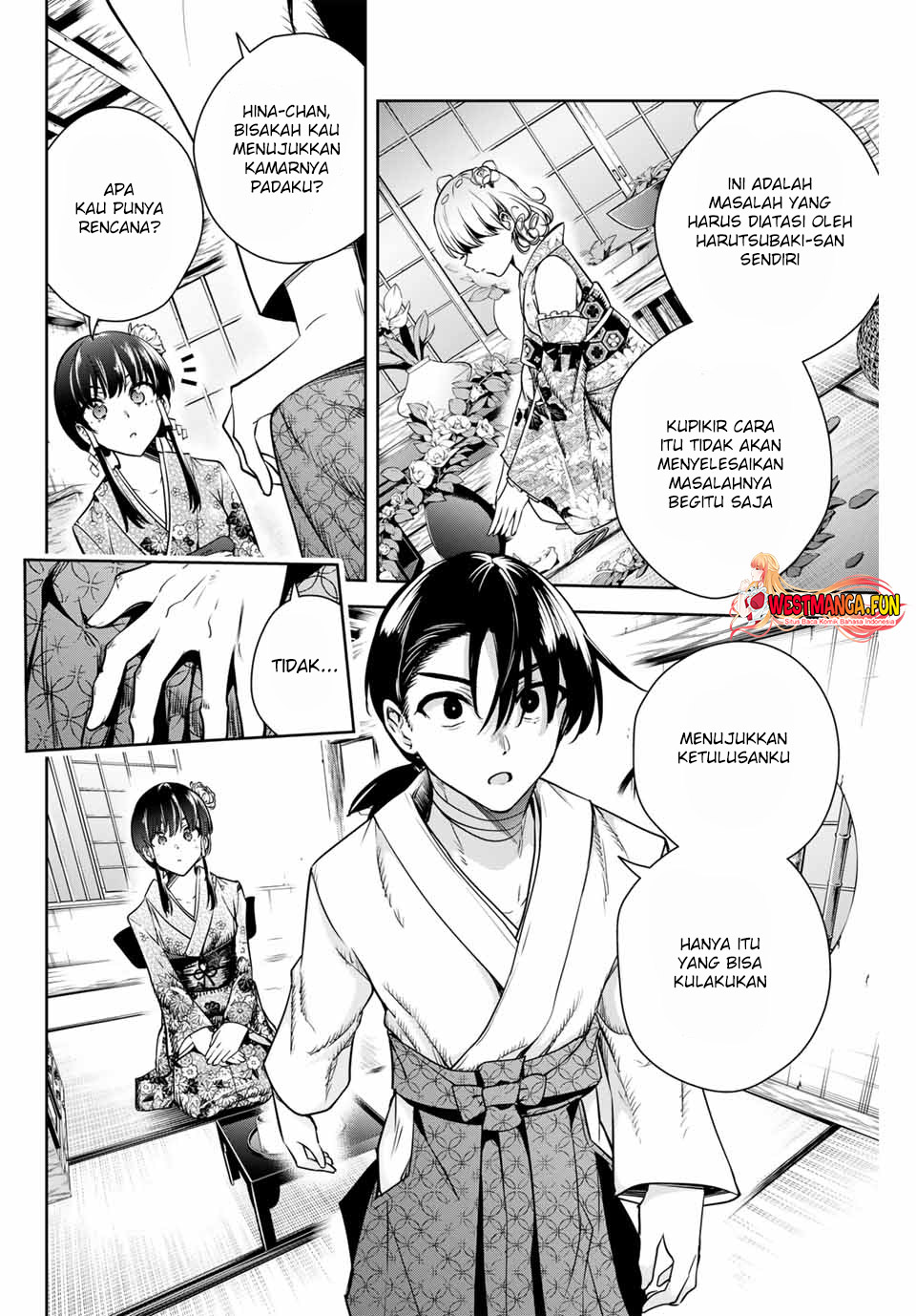 Sakigake no Hana Miko Chapter 4