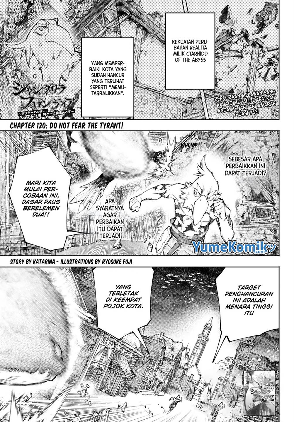 Shangri-La Frontier ~ Kusoge Hunter, Kamige ni Idoman to su~ Chapter 120